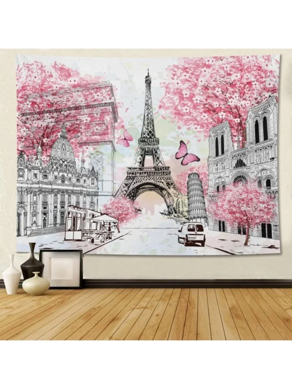 Eiffel Tower Tapestry 60